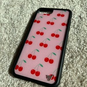 Wildflower Pink Cherries iPhone 8+ Case
